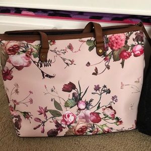 A flowery tote